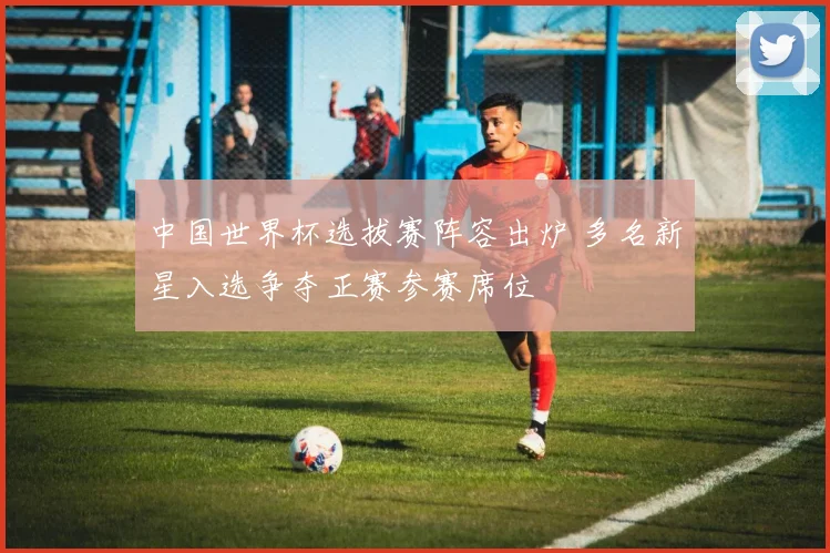 中国世界杯选拔赛阵容出炉 多名新星入选争夺正赛参赛席位